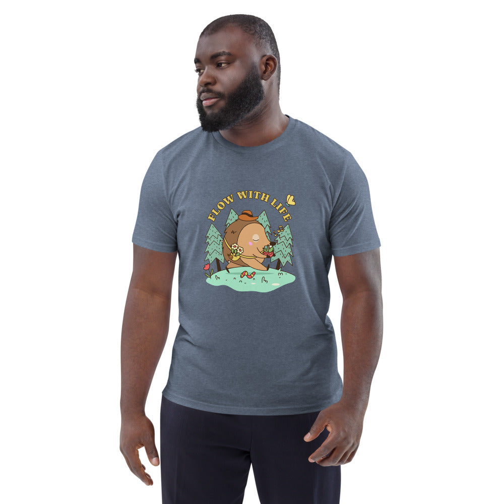 Flow with life | Unisex Organic Cotton Creator 2.0 T-Shirt | Stanley/Stella STTU169