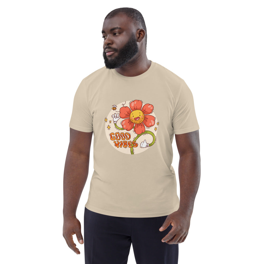 Good vides | Unisex Organic Cotton Creator 2.0 T-Shirt | Stanley/Stella STTU169