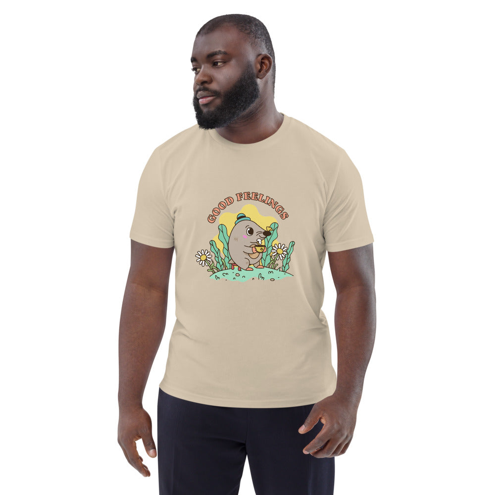 Good feelings | Unisex Organic Cotton Creator 2.0 T-Shirt | Stanley/Stella STTU169