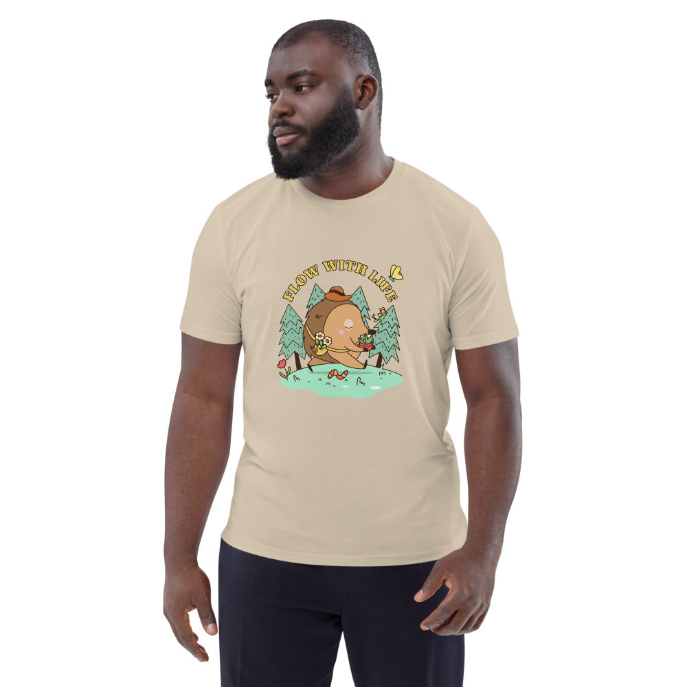 Flow with life | Unisex Organic Cotton Creator 2.0 T-Shirt | Stanley/Stella STTU169
