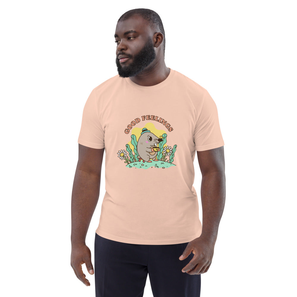 Good feelings | Unisex Organic Cotton Creator 2.0 T-Shirt | Stanley/Stella STTU169