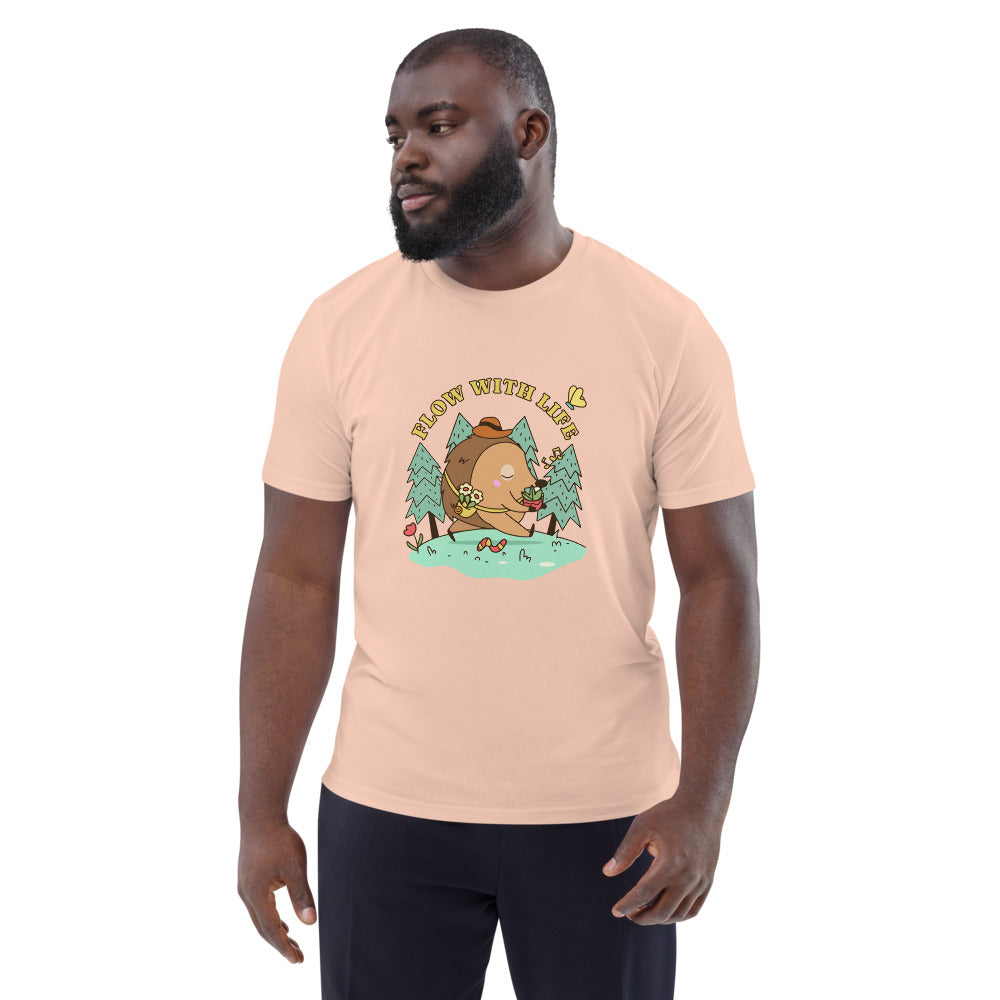 Flow with life | Unisex Organic Cotton Creator 2.0 T-Shirt | Stanley/Stella STTU169