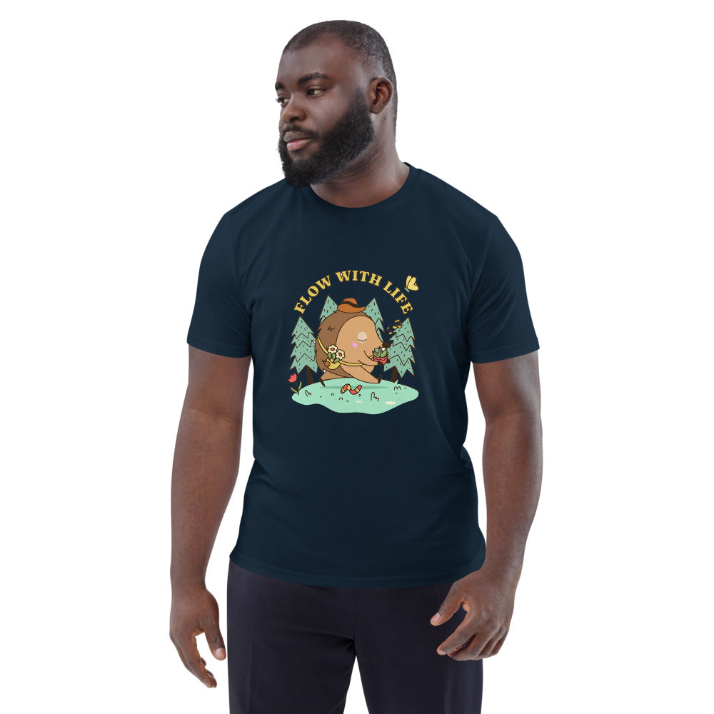 Flow with life | Unisex Organic Cotton Creator 2.0 T-Shirt | Stanley/Stella STTU169