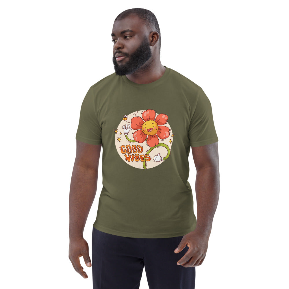 Good vides | Unisex Organic Cotton Creator 2.0 T-Shirt | Stanley/Stella STTU169