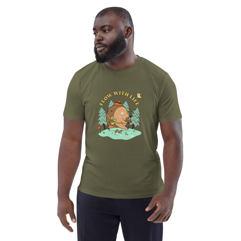 Flow with life | Unisex Organic Cotton Creator 2.0 T-Shirt | Stanley/Stella STTU169