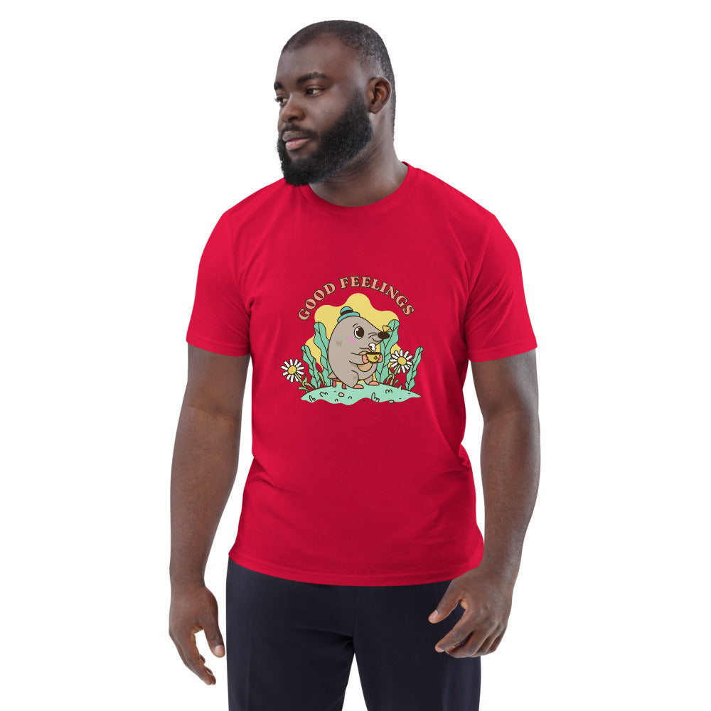 Good feelings | Unisex Organic Cotton Creator 2.0 T-Shirt | Stanley/Stella STTU169
