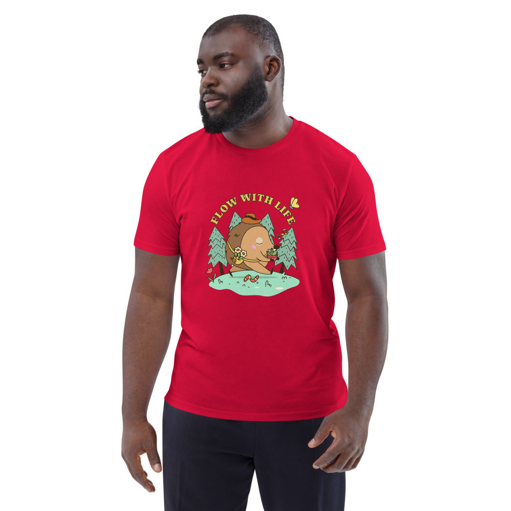 Flow with life | Unisex Organic Cotton Creator 2.0 T-Shirt | Stanley/Stella STTU169