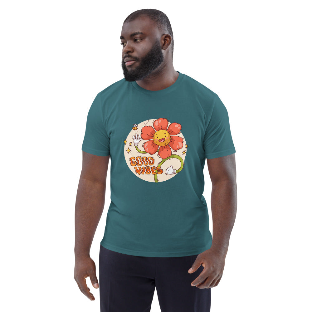 Good vides | Unisex Organic Cotton Creator 2.0 T-Shirt | Stanley/Stella STTU169