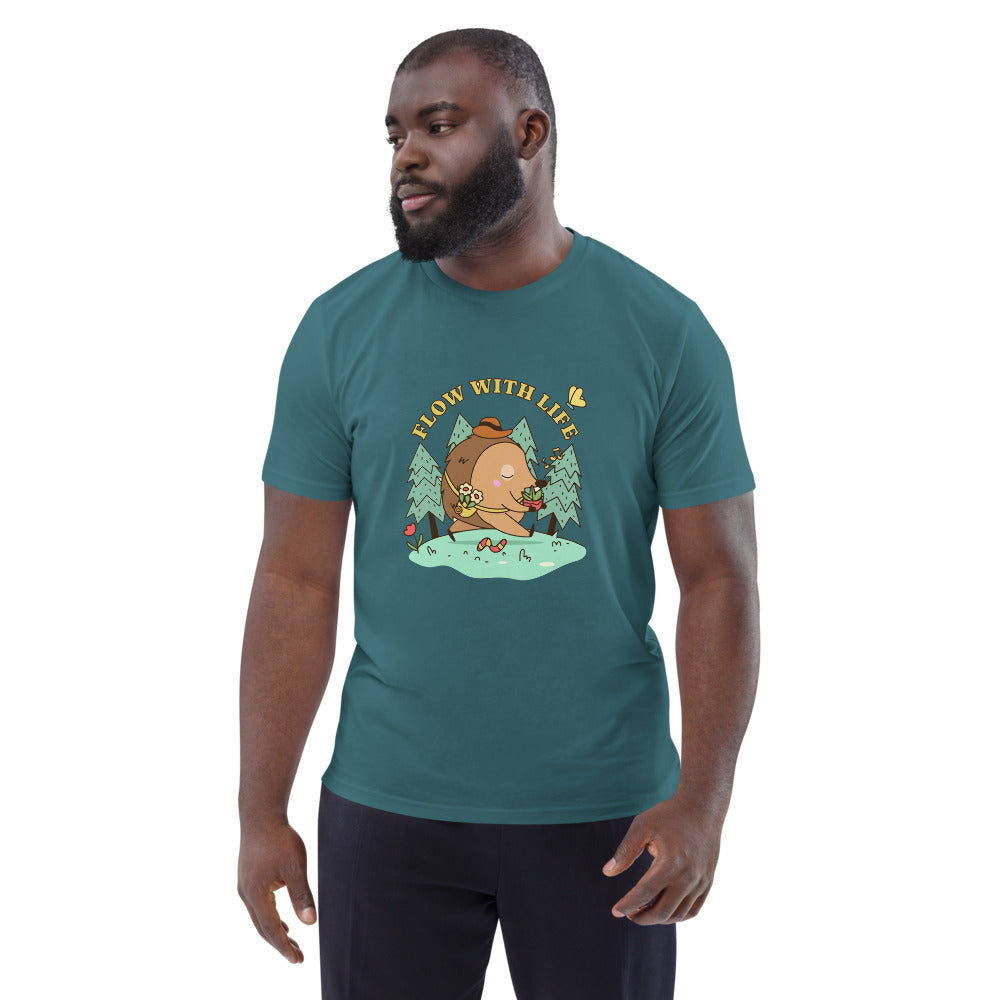 Flow with life | Unisex Organic Cotton Creator 2.0 T-Shirt | Stanley/Stella STTU169