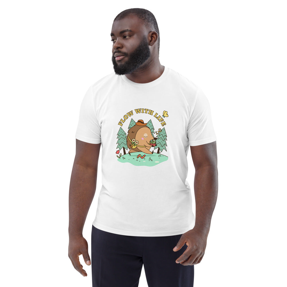 Flow with life | Unisex Organic Cotton Creator 2.0 T-Shirt | Stanley/Stella STTU169
