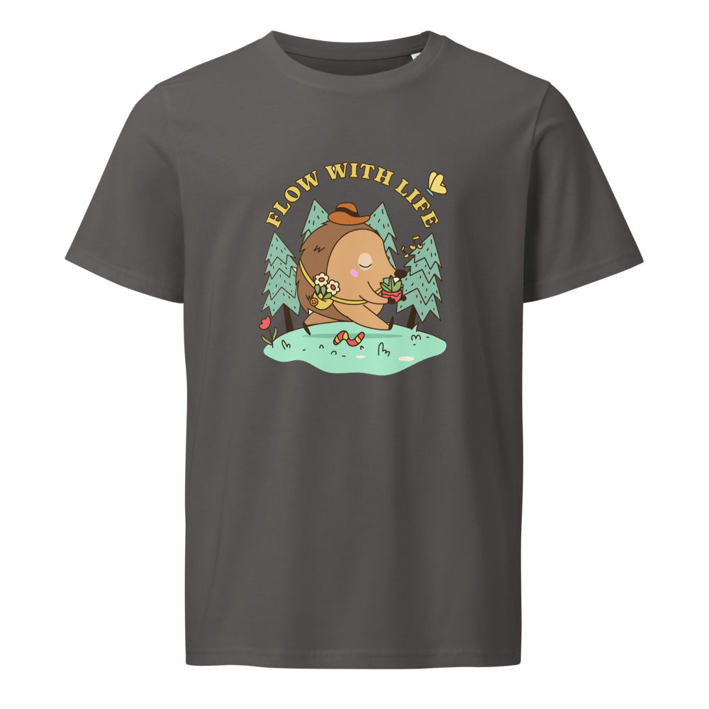 Flow with life | Unisex Organic Mid-Light Crafter T-Shirt | Stanley/Stella SATU007