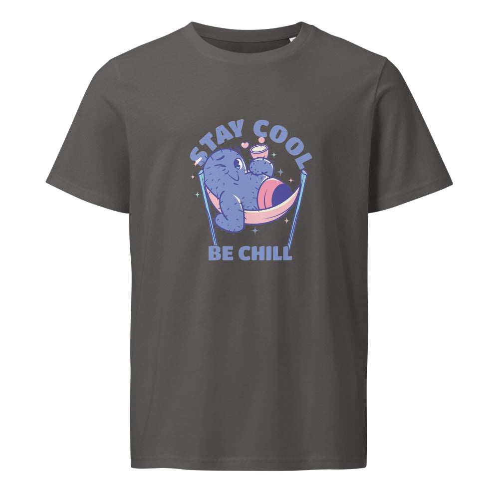 Stay cool be chill | Unisex Organic Mid-Light Crafter T-Shirt | Stanley/Stella SATU007
