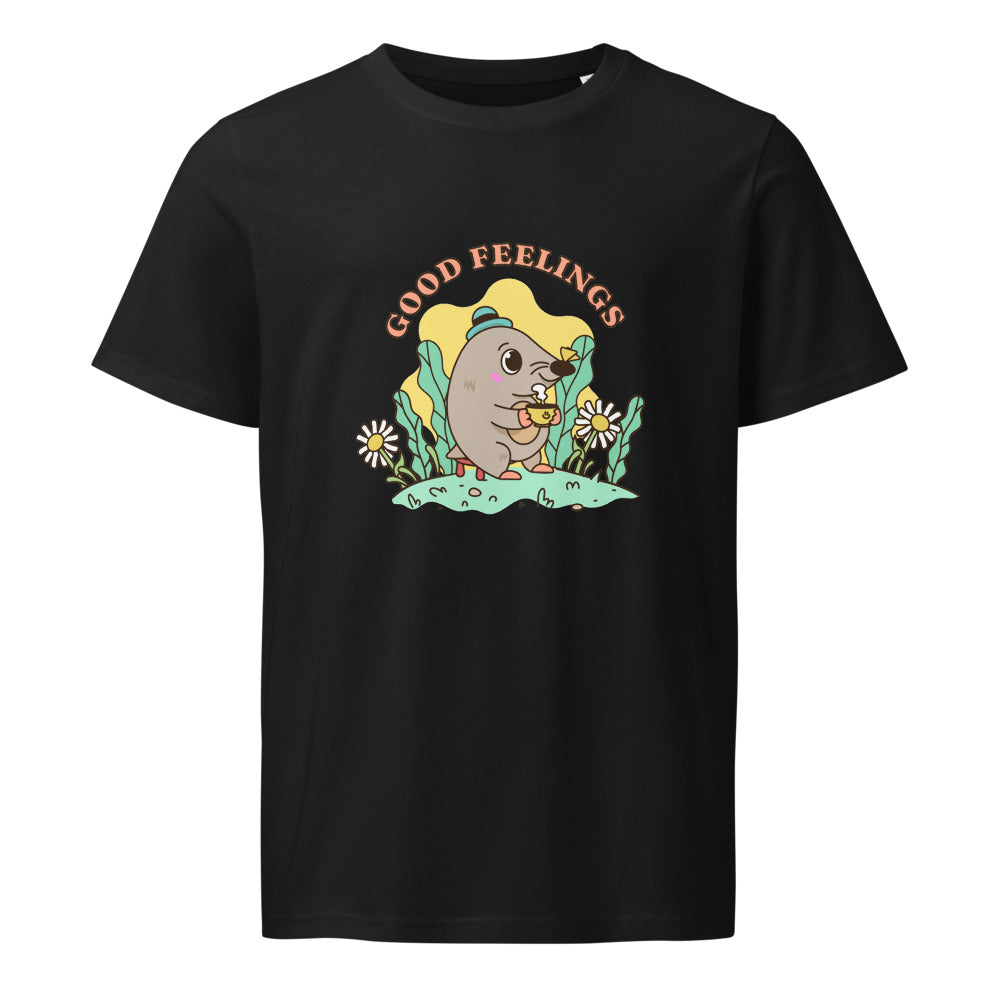 Good feelings | Unisex Organic Mid-Light Crafter T-Shirt | Stanley/Stella SATU007