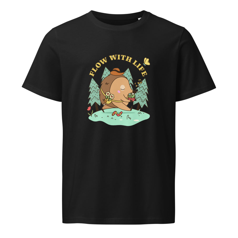 Flow with life | Unisex Organic Mid-Light Crafter T-Shirt | Stanley/Stella SATU007