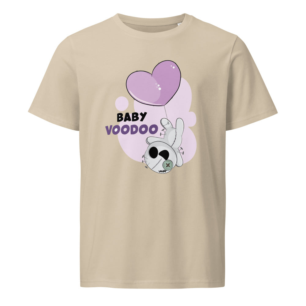 Ted heart - Baby voodoo | Unisex Organic Mid-Light Crafter T-Shirt | Stanley/Stella SATU007