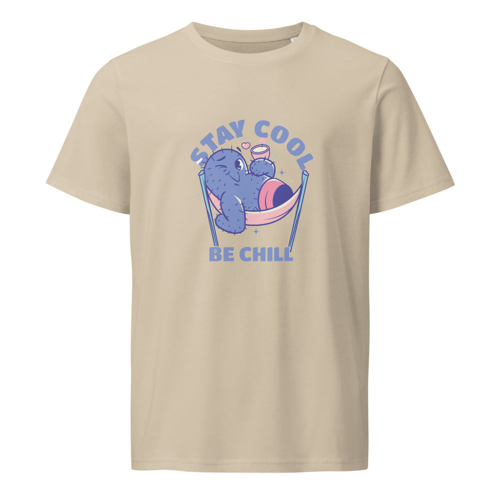 Stay cool be chill | Unisex Organic Mid-Light Crafter T-Shirt | Stanley/Stella SATU007