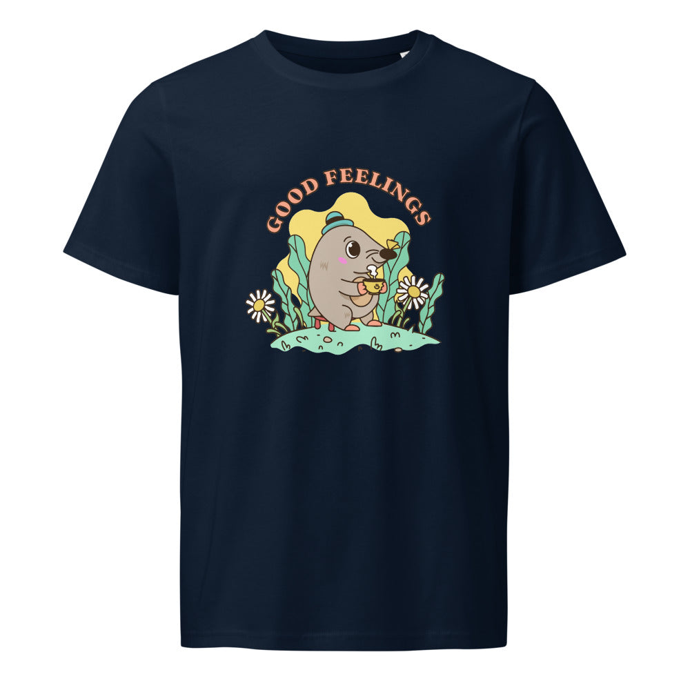Good feelings | Unisex Organic Mid-Light Crafter T-Shirt | Stanley/Stella SATU007