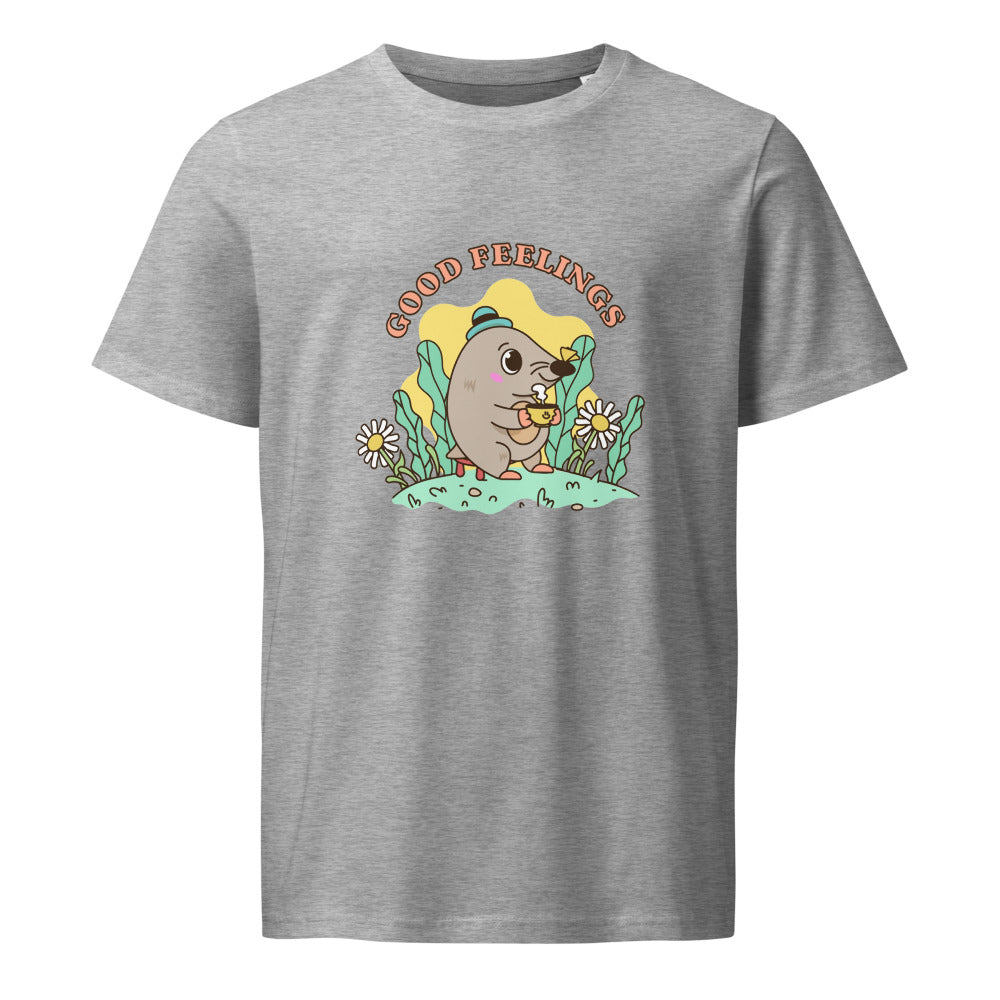Good feelings | Unisex Organic Mid-Light Crafter T-Shirt | Stanley/Stella SATU007