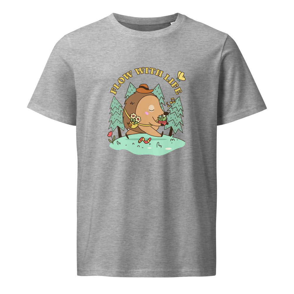 Flow with life | Unisex Organic Mid-Light Crafter T-Shirt | Stanley/Stella SATU007
