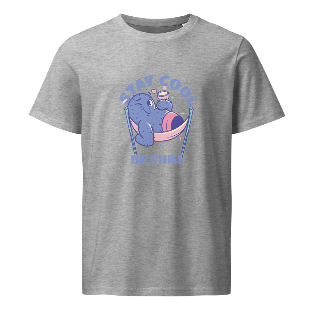 Stay cool be chill | Unisex Organic Mid-Light Crafter T-Shirt | Stanley/Stella SATU007