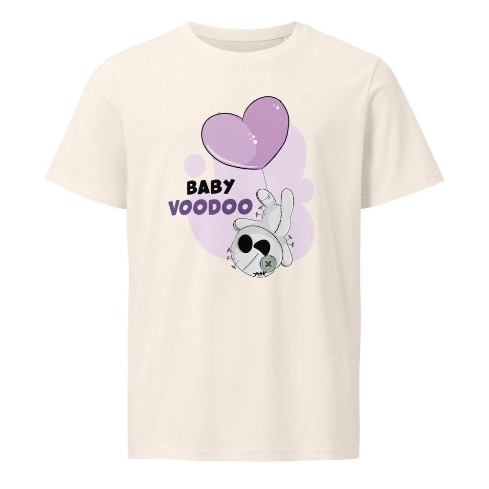 Ted heart - Baby voodoo | Unisex Organic Mid-Light Crafter T-Shirt | Stanley/Stella SATU007