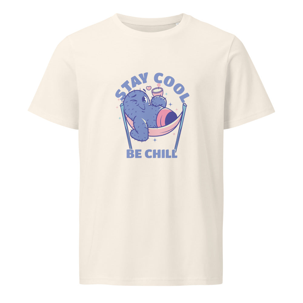 Stay cool be chill | Unisex Organic Mid-Light Crafter T-Shirt | Stanley/Stella SATU007
