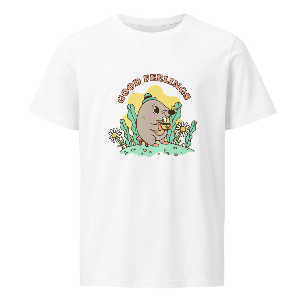 Good feelings | Unisex Organic Mid-Light Crafter T-Shirt | Stanley/Stella SATU007