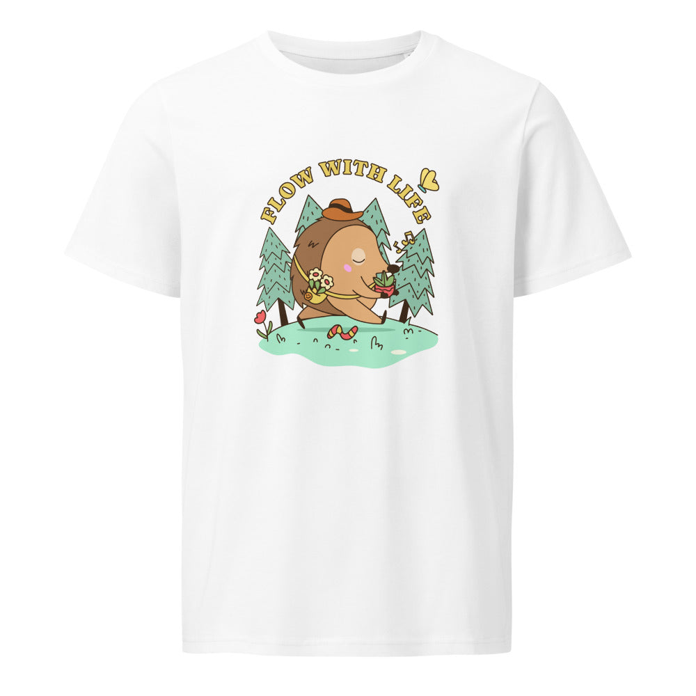 Flow with life | Unisex Organic Mid-Light Crafter T-Shirt | Stanley/Stella SATU007