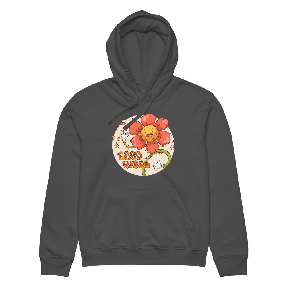 Good vides | Unisex Organic Mid-Weight Drummer 2.0 Hoodie | Stanley/Stella SASU009