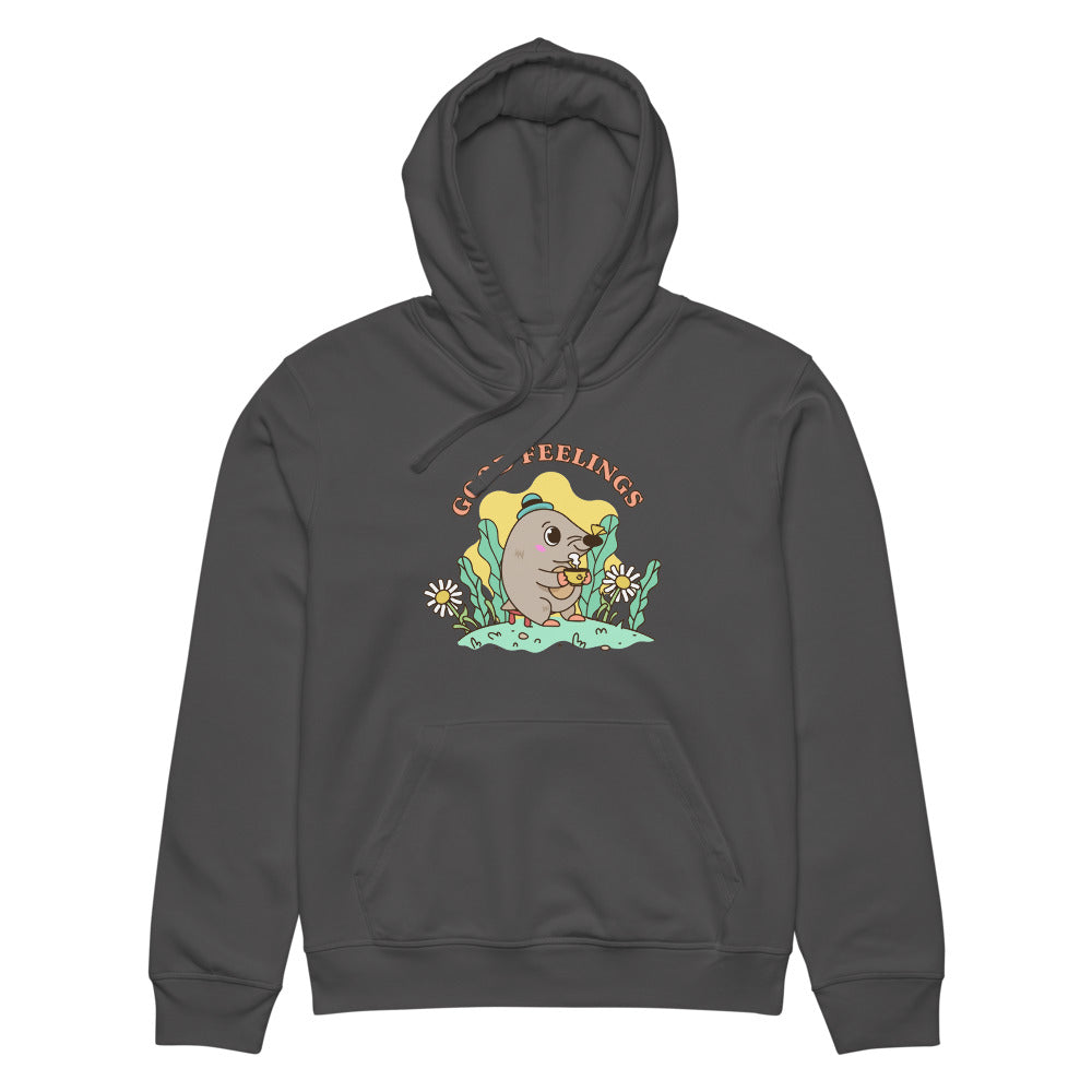 Good feelings | Unisex Organic Mid-Weight Drummer 2.0 Hoodie | Stanley/Stella SASU009