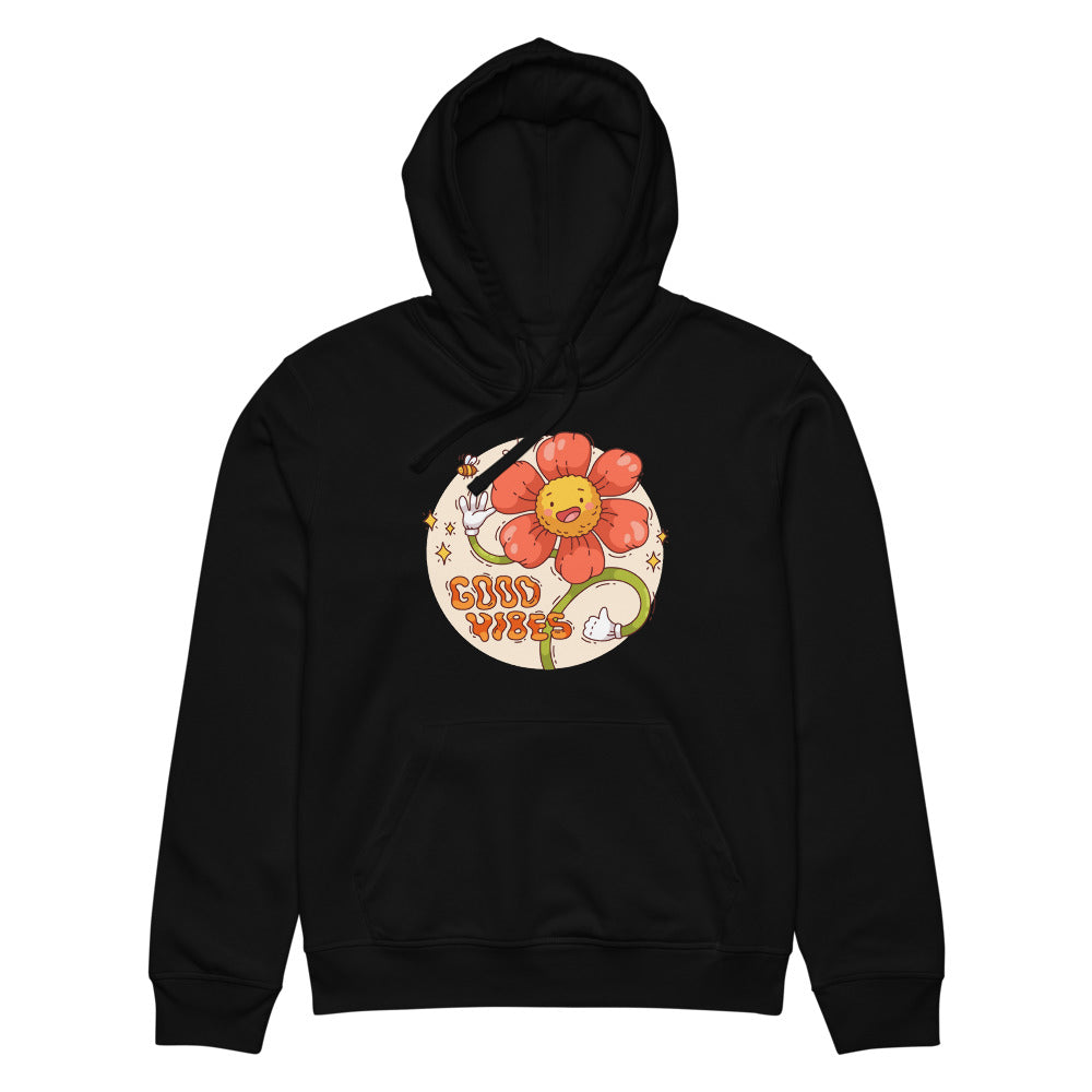 Good vides | Unisex Organic Mid-Weight Drummer 2.0 Hoodie | Stanley/Stella SASU009