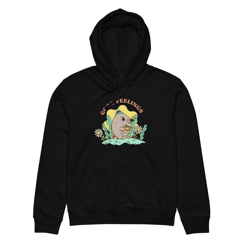Good feelings | Unisex Organic Mid-Weight Drummer 2.0 Hoodie | Stanley/Stella SASU009