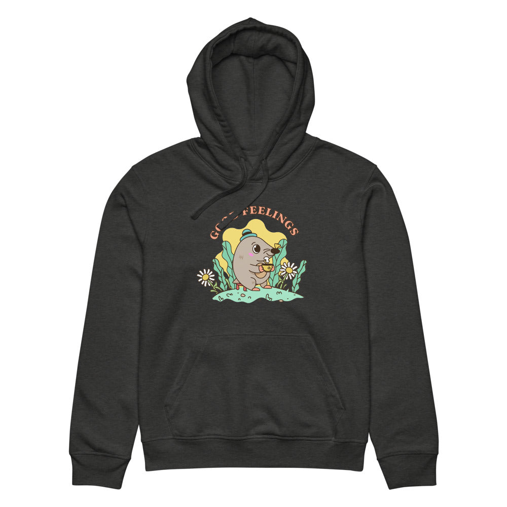 Good feelings | Unisex Organic Mid-Weight Drummer 2.0 Hoodie | Stanley/Stella SASU009