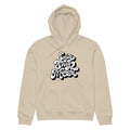 Enjoy every moments white | Unisex Organic Mid-Weight Drummer 2.0 Hoodie | Stanley/Stella SASU009