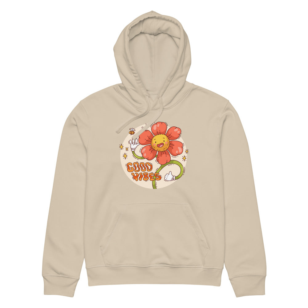 Good vides | Unisex Organic Mid-Weight Drummer 2.0 Hoodie | Stanley/Stella SASU009