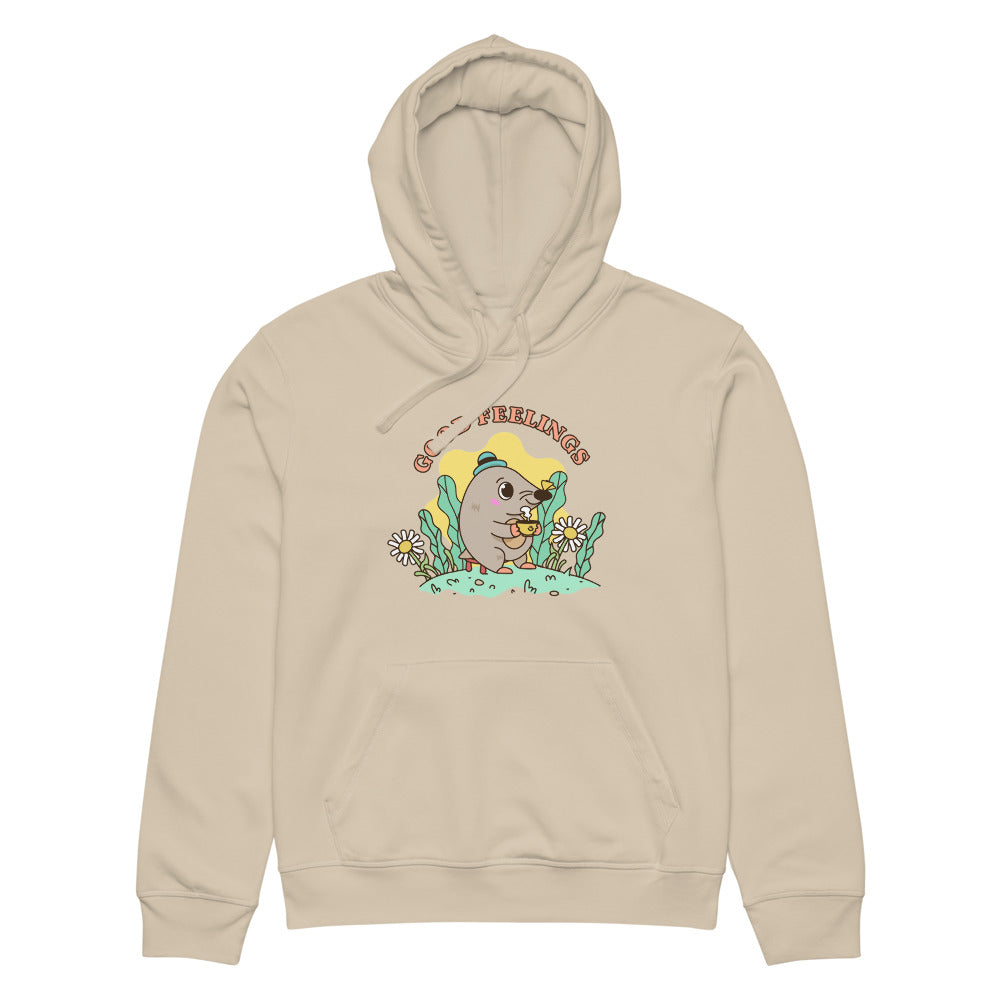 Good feelings | Unisex Organic Mid-Weight Drummer 2.0 Hoodie | Stanley/Stella SASU009