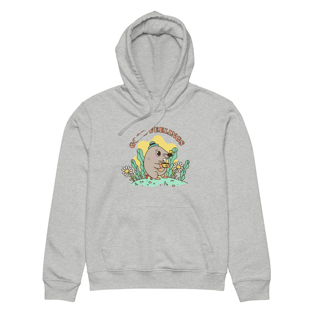 Good feelings | Unisex Organic Mid-Weight Drummer 2.0 Hoodie | Stanley/Stella SASU009