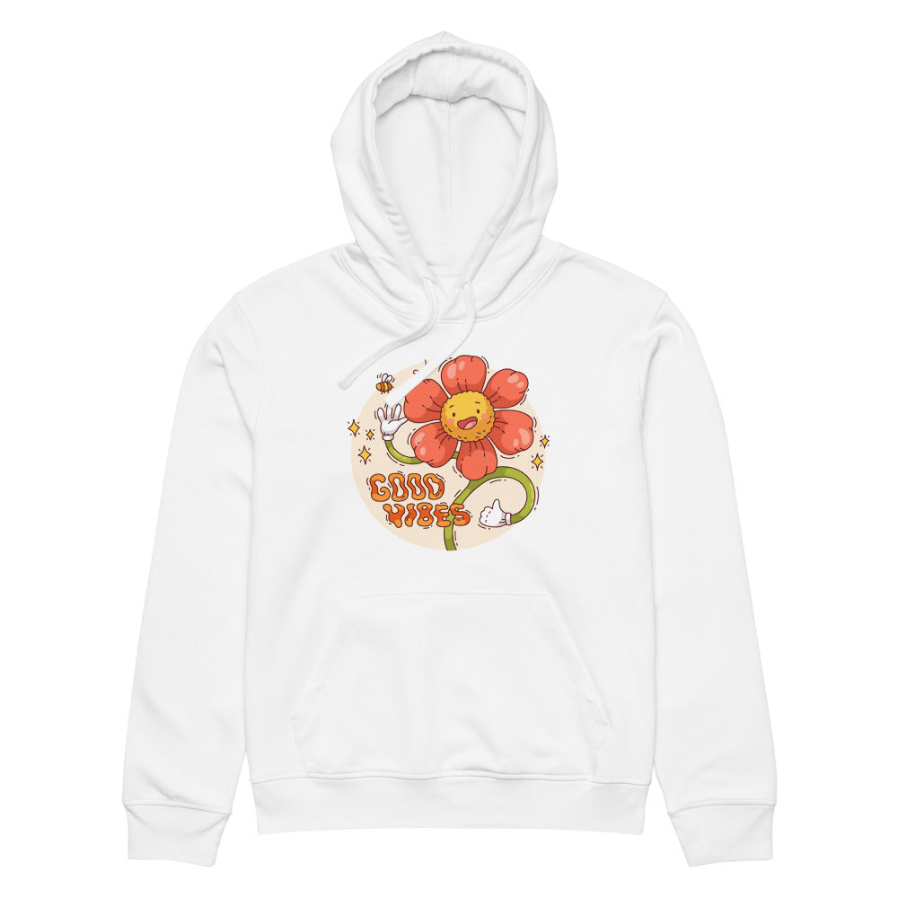 Good vides | Unisex Organic Mid-Weight Drummer 2.0 Hoodie | Stanley/Stella SASU009