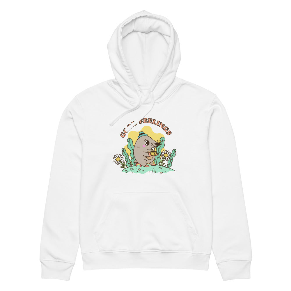 Good feelings | Unisex Organic Mid-Weight Drummer 2.0 Hoodie | Stanley/Stella SASU009