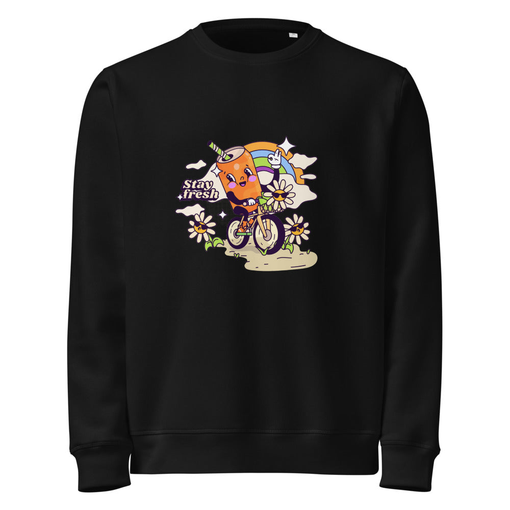 Stay fresh | Unisex Organic Mid-Weight Roller Sweatshirt | Stanley/Stella SASU010