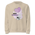 Ted heart - Baby voodoo | Unisex Organic Mid-Weight Roller Sweatshirt | Stanley/Stella SASU010