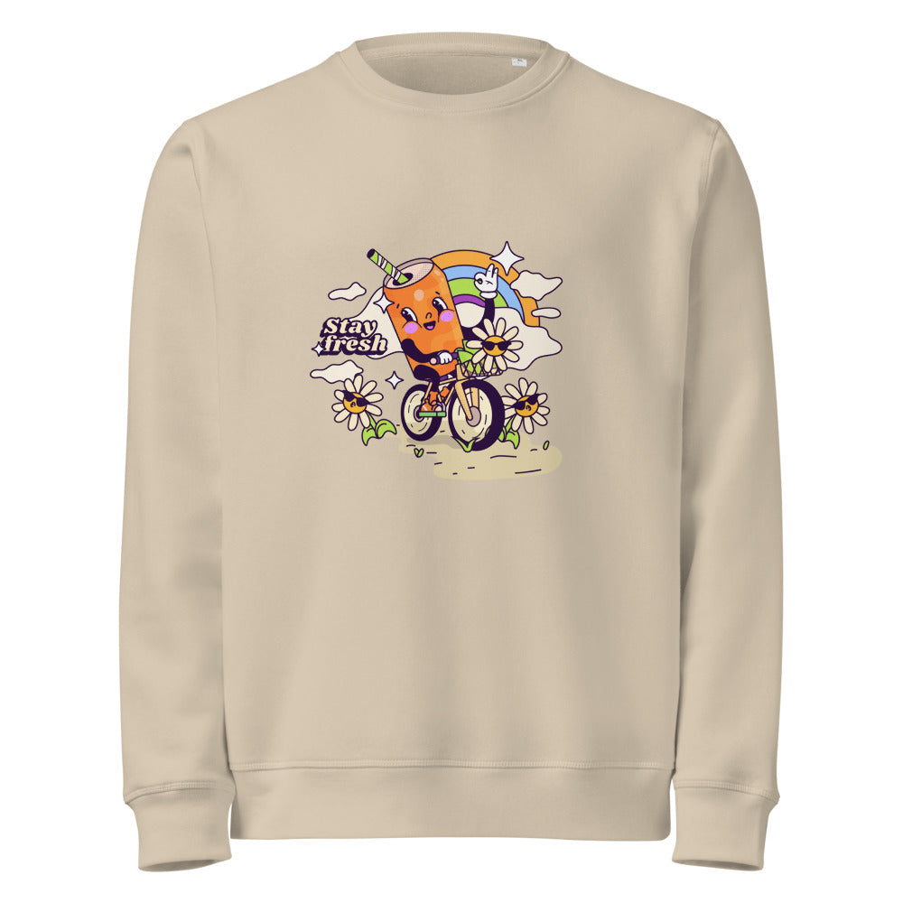 Stay fresh | Unisex Organic Mid-Weight Roller Sweatshirt | Stanley/Stella SASU010