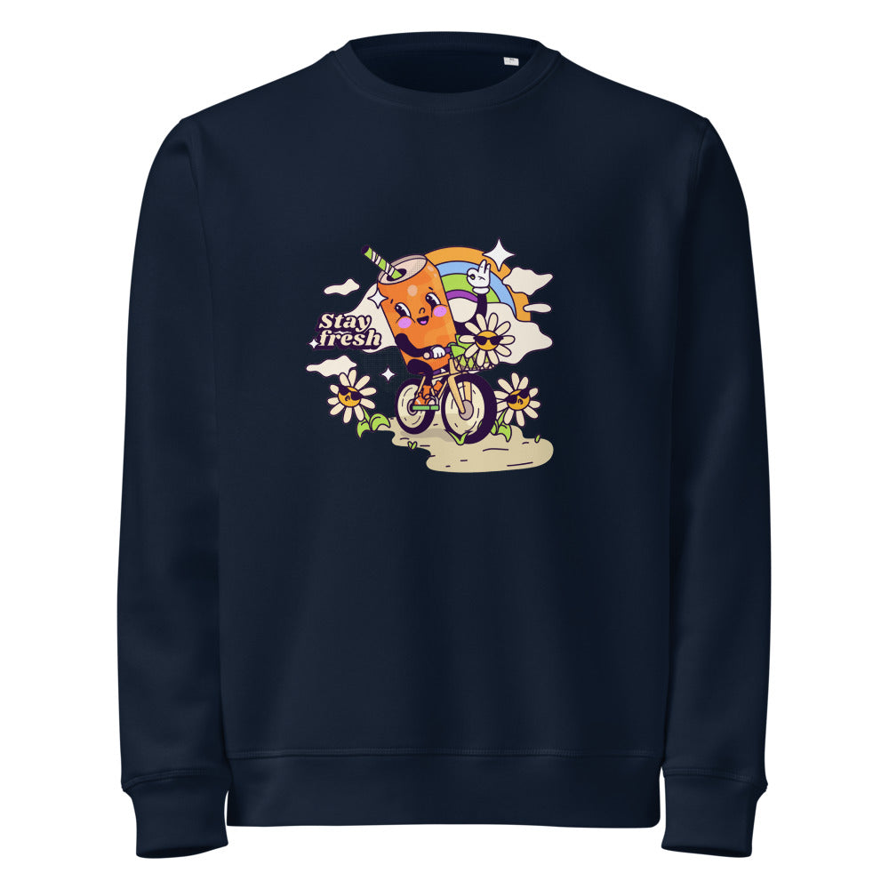 Stay fresh | Unisex Organic Mid-Weight Roller Sweatshirt | Stanley/Stella SASU010