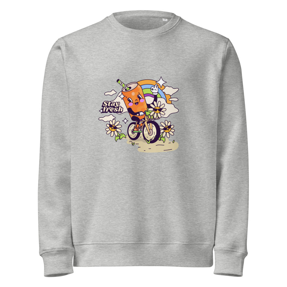 Stay fresh | Unisex Organic Mid-Weight Roller Sweatshirt | Stanley/Stella SASU010