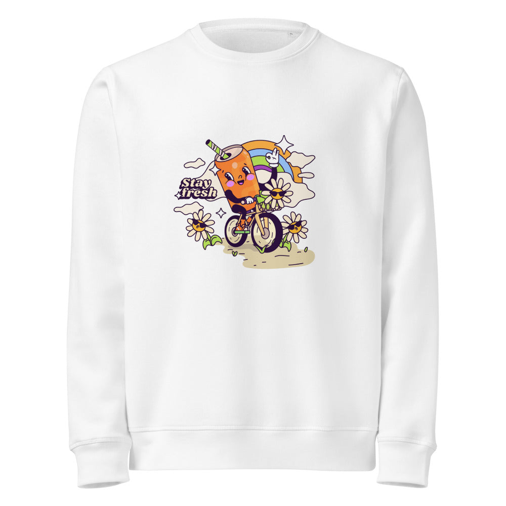 Stay fresh | Unisex Organic Mid-Weight Roller Sweatshirt | Stanley/Stella SASU010