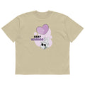 Ted heart - Baby voodoo | Unisex Organic Oversized High Neck Blaster 2.0 T-Shirt | Stanley/Stella SATU020