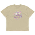 Rainbow - Everything will be ok | Unisex Organic Oversized High Neck Blaster 2.0 T-Shirt | Stanley/Stella SATU020