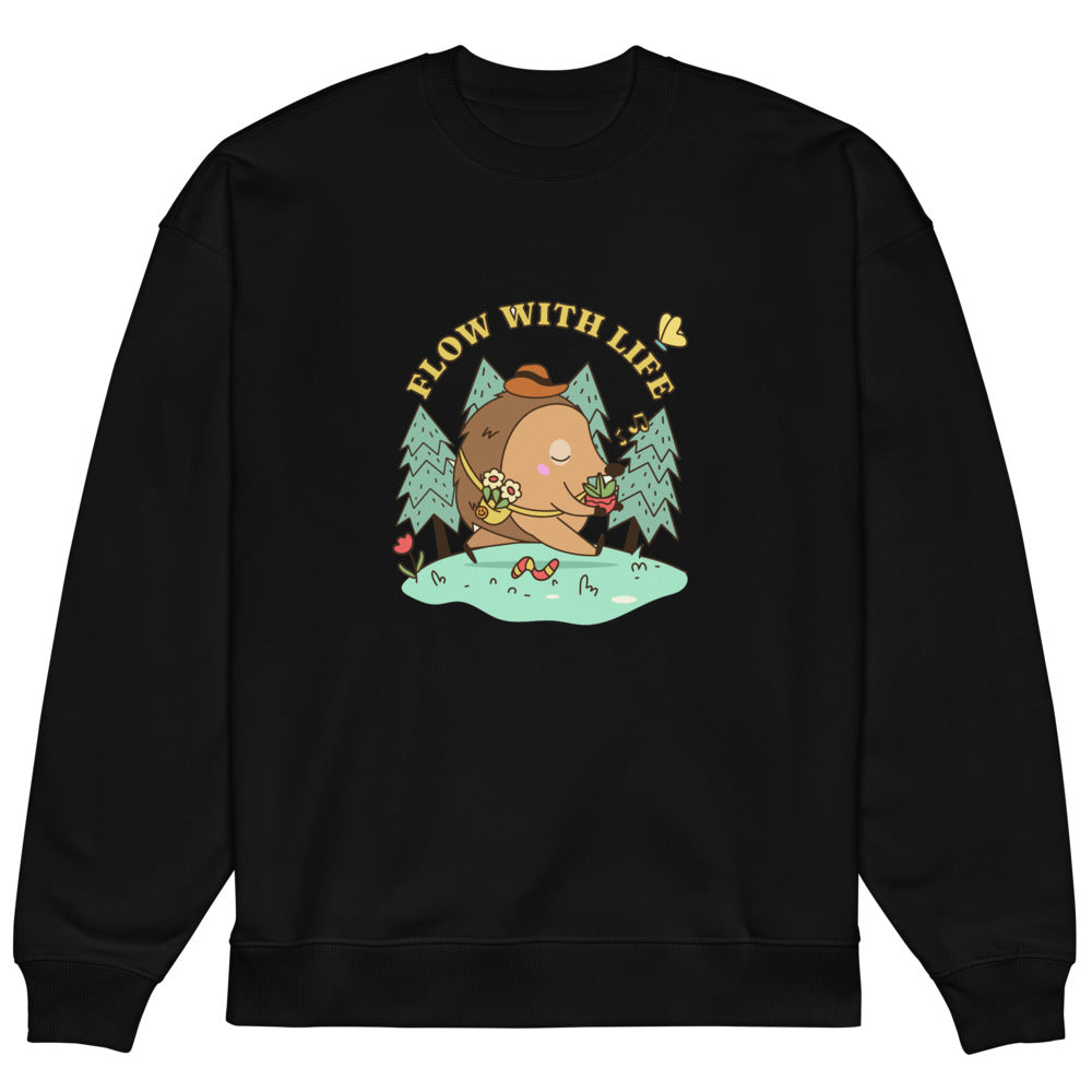 Flow with life | Unisex Organic Oversized Raddler 2.0 Sweatshirt | Stanley/Stella SASU025