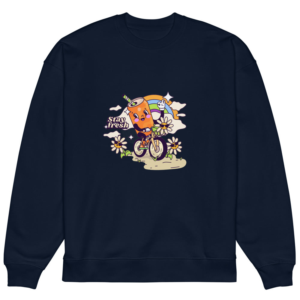Stay fresh | Unisex Organic Oversized Raddler 2.0 Sweatshirt | Stanley/Stella SASU025