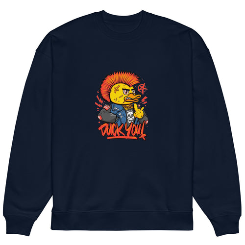 Duck you | Unisex Organic Oversized Raddler 2.0 Sweatshirt | Stanley/Stella SASU025